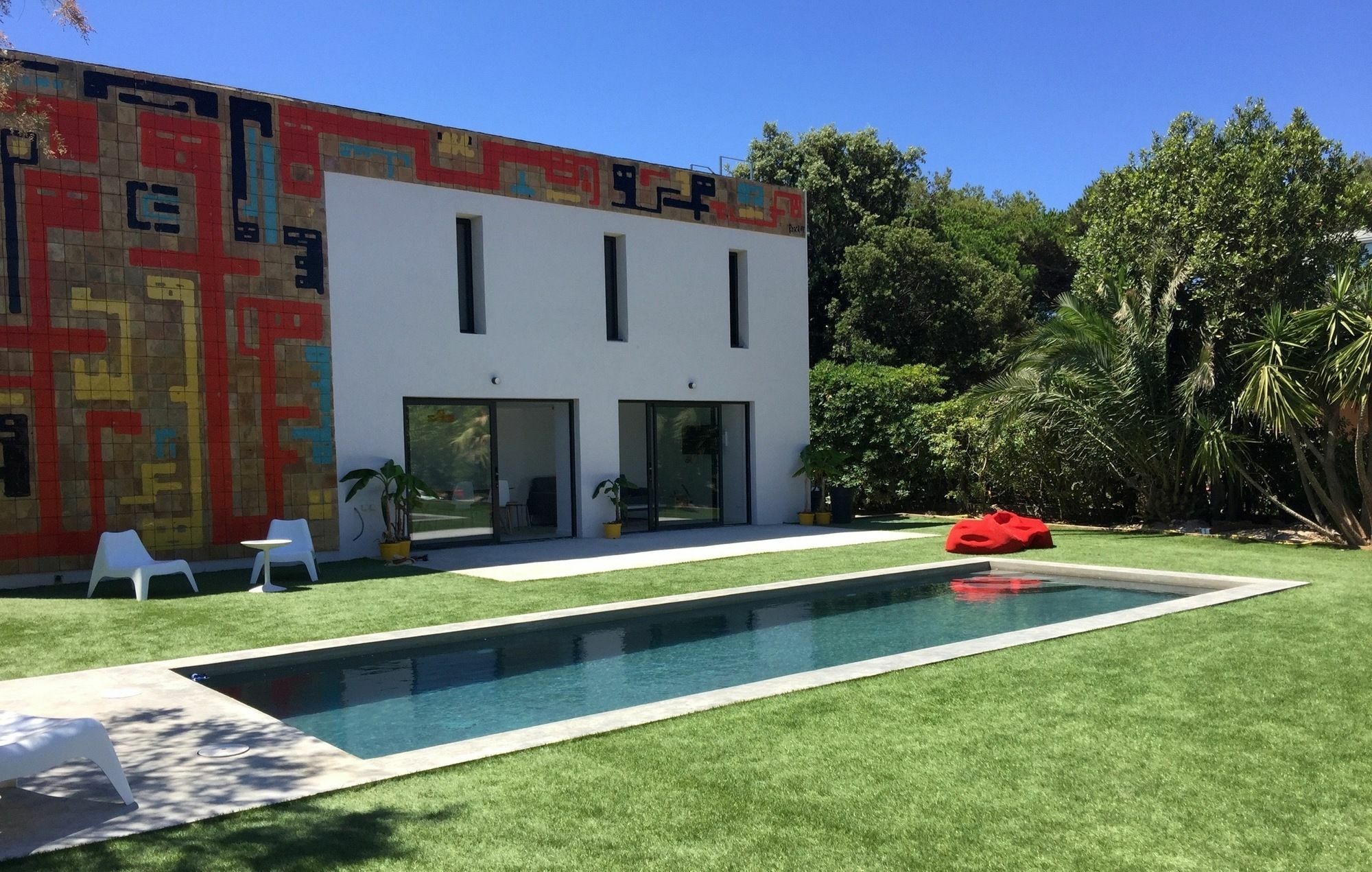 Le Cube Hotel Design A Hyeres Plage Avec Piscine Et Cuisine Zewnętrze zdjęcie