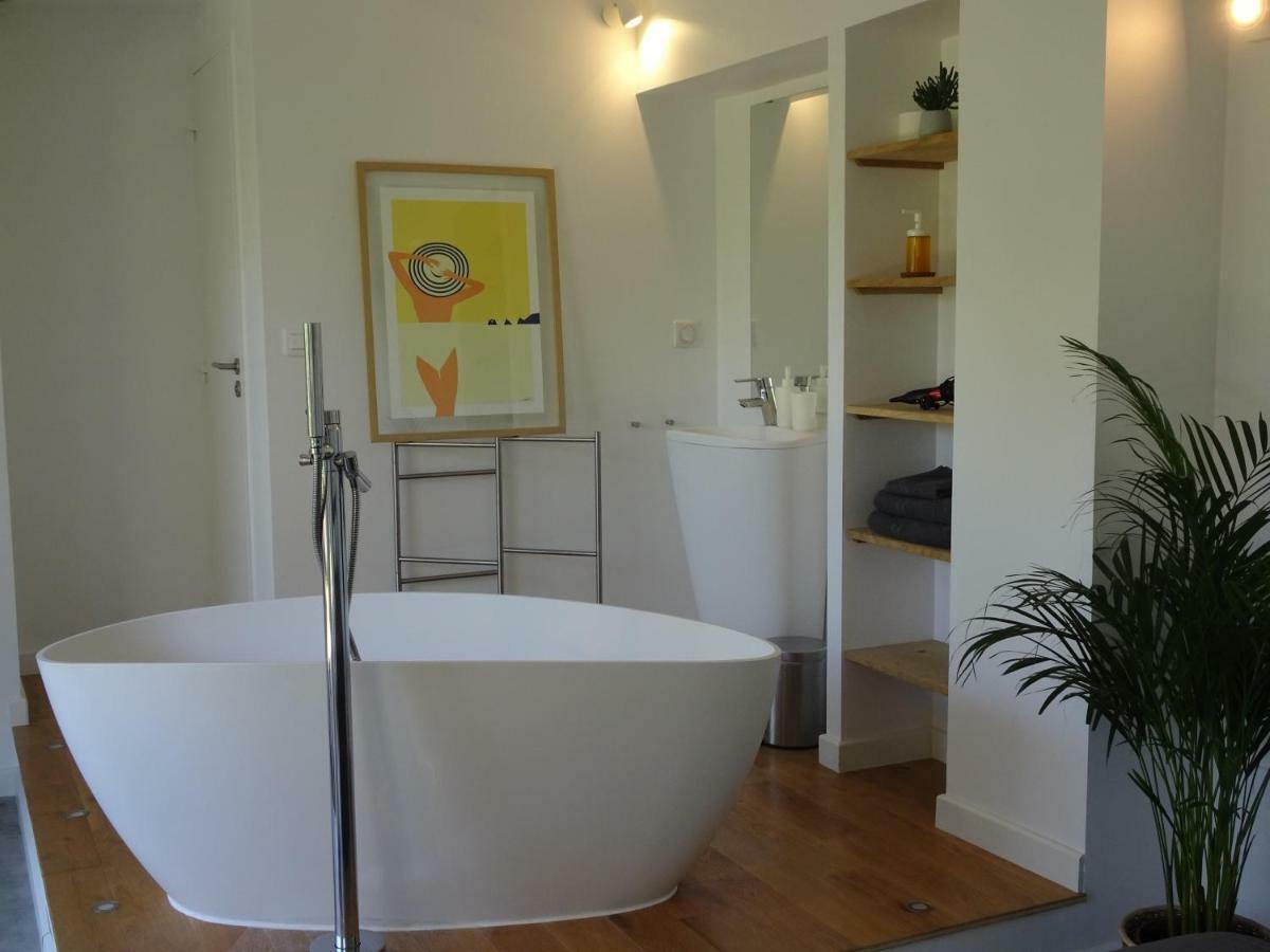 Le Cube Hotel Design A Hyeres Plage Avec Piscine Et Cuisine Zewnętrze zdjęcie